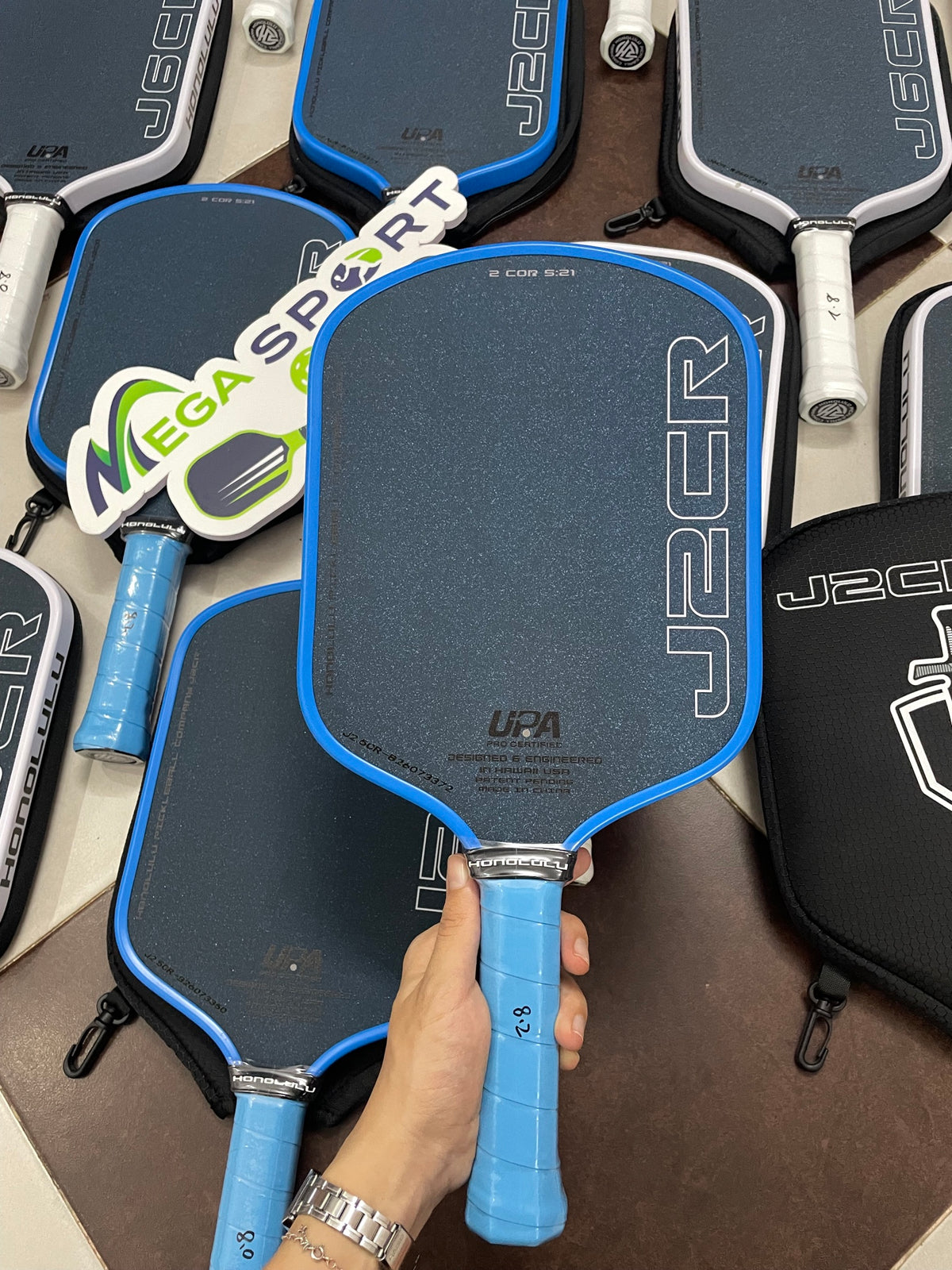 J2CR with Crystal Blue/White Endurance Surface - image 1