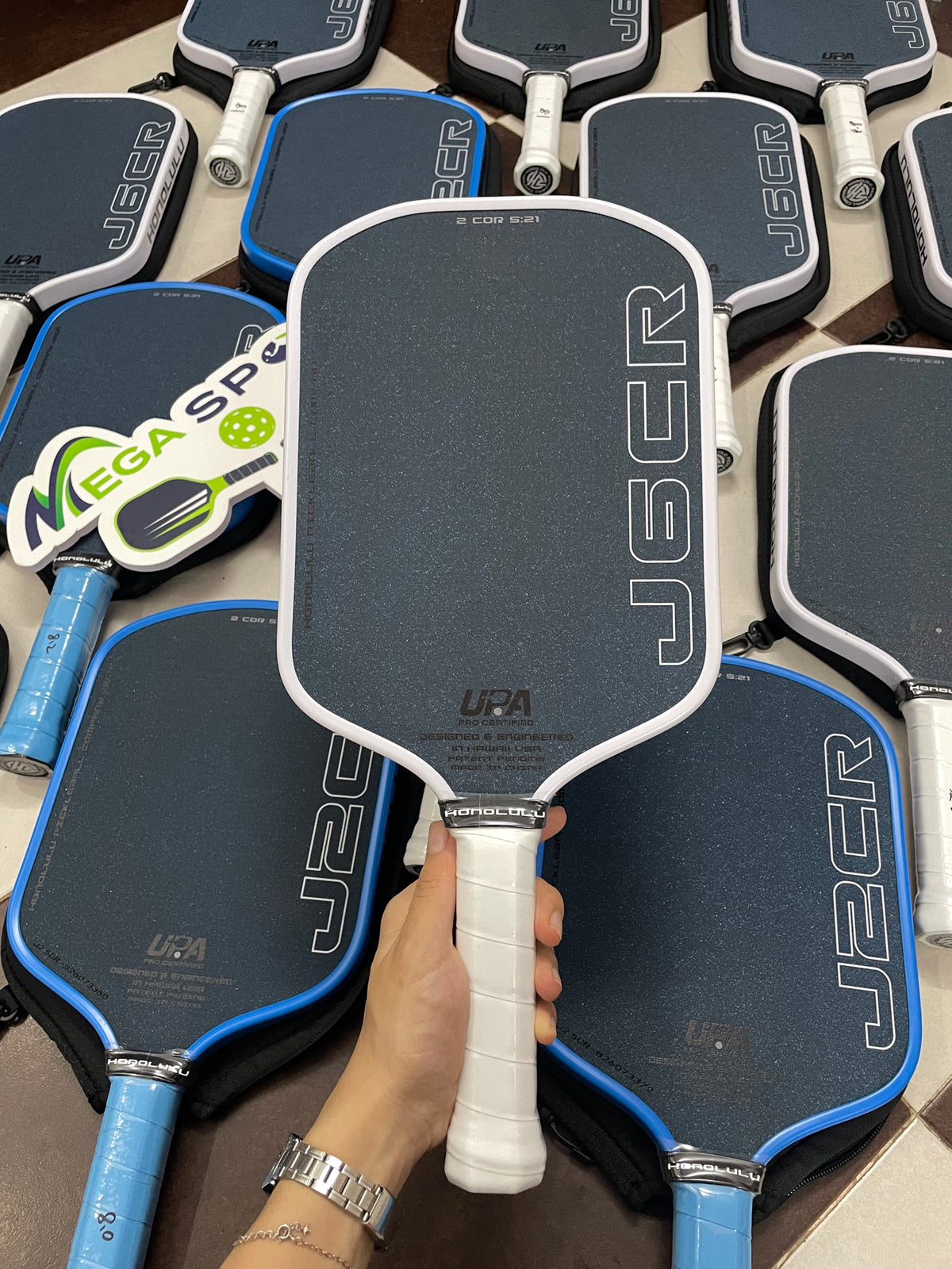 J6CR with Crystal Blue/White Endurance Surface - image 3