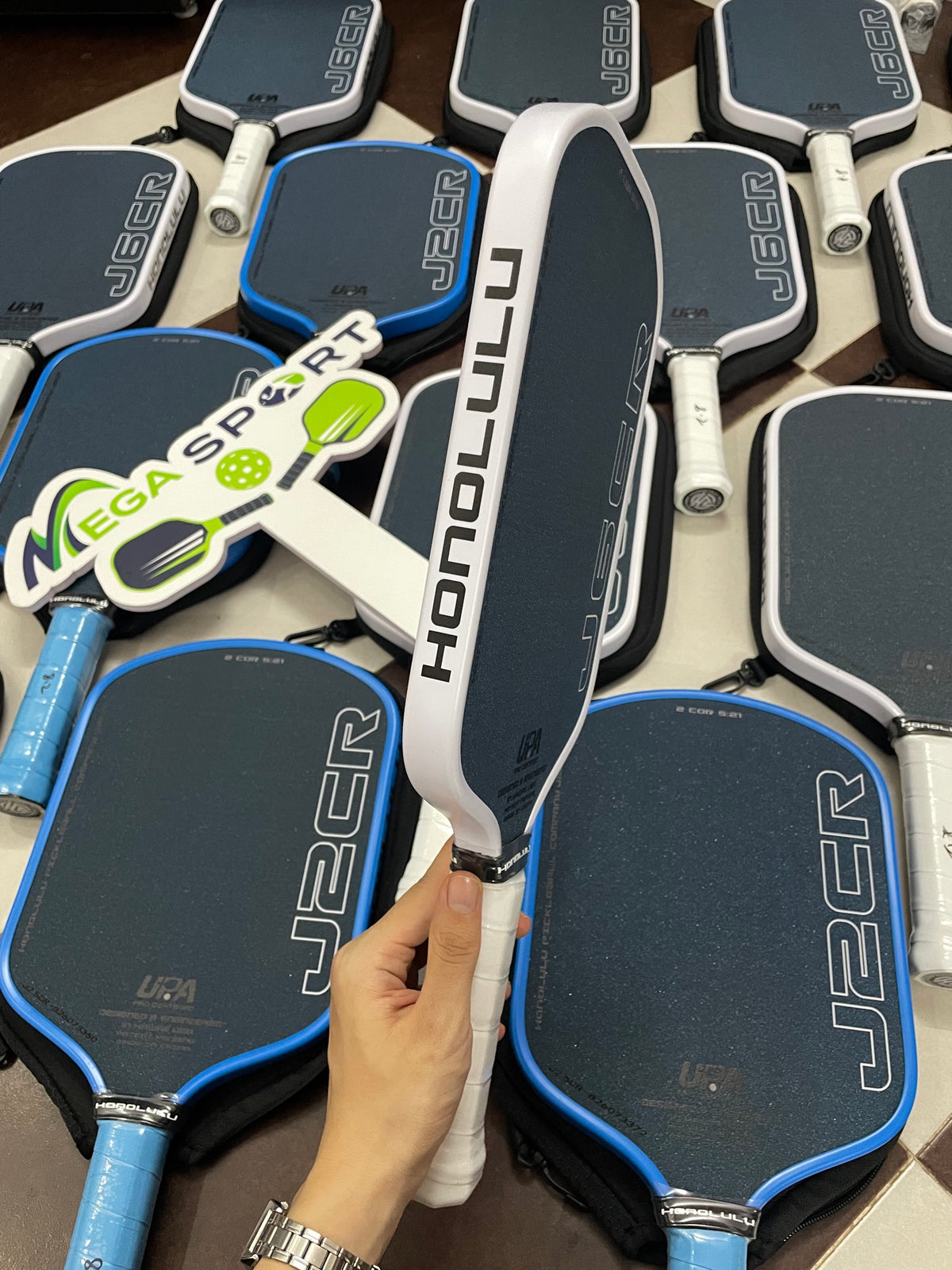 J6CR with Crystal Blue/White Endurance Surface - image 4